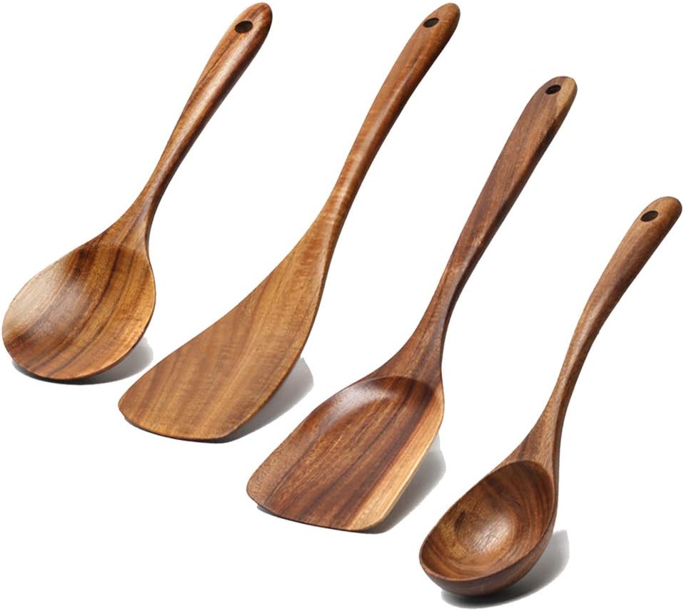 Premium Wooden Cooking Utensils