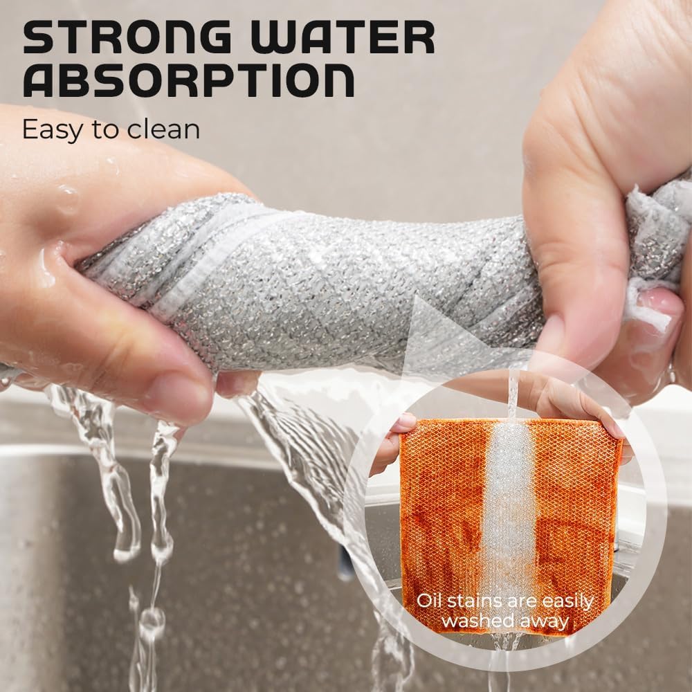 Non-Scratch Metal Kitchen Scrubber