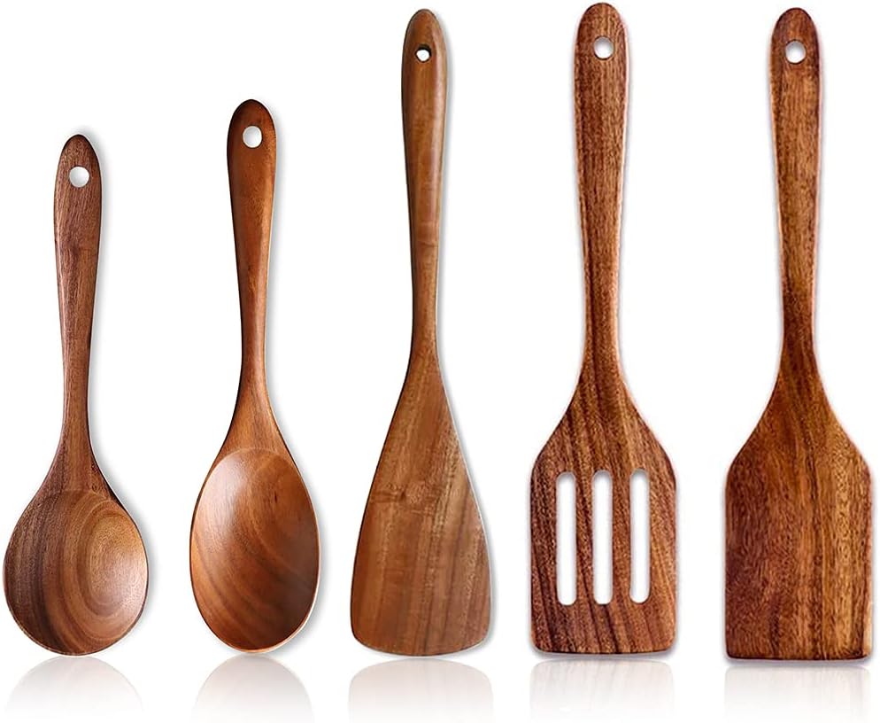 Premium Wooden Cooking Utensils