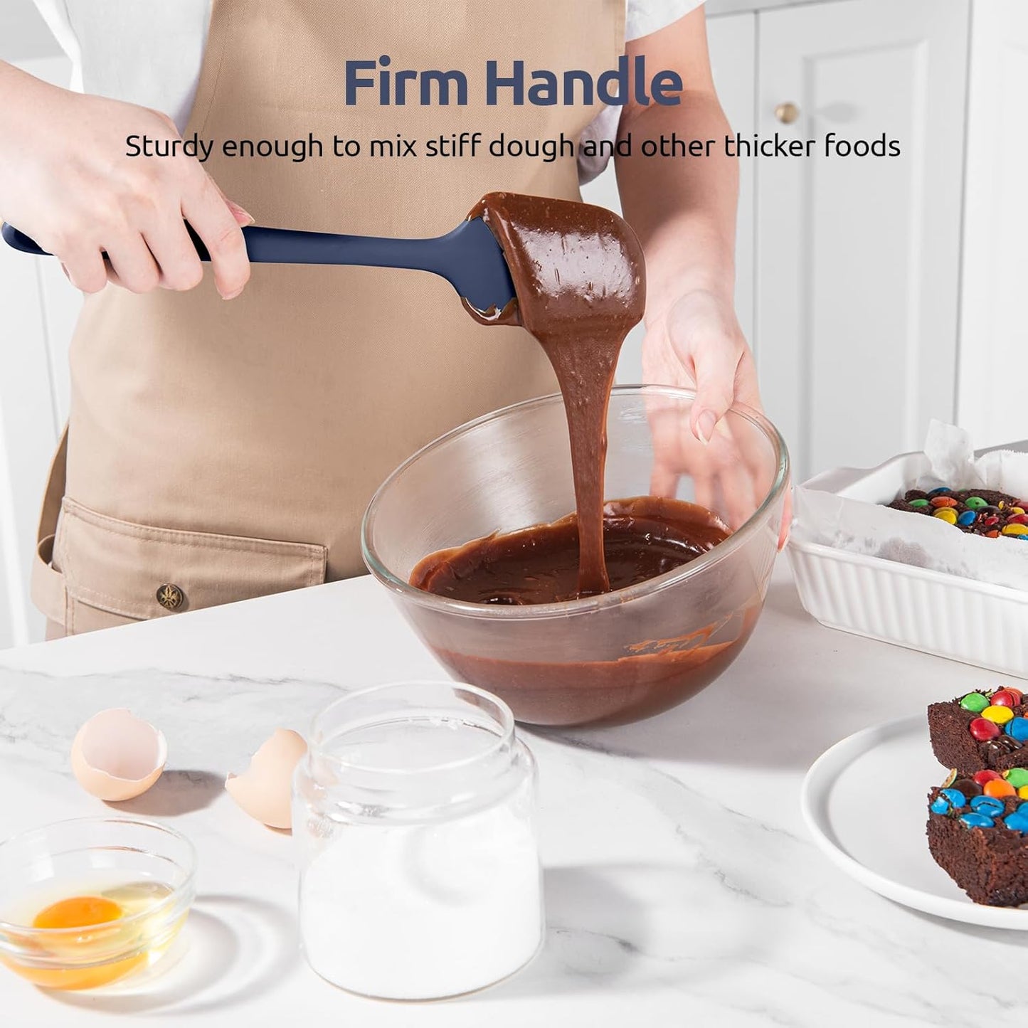 Midnight Blue Kitchen Spatula Set