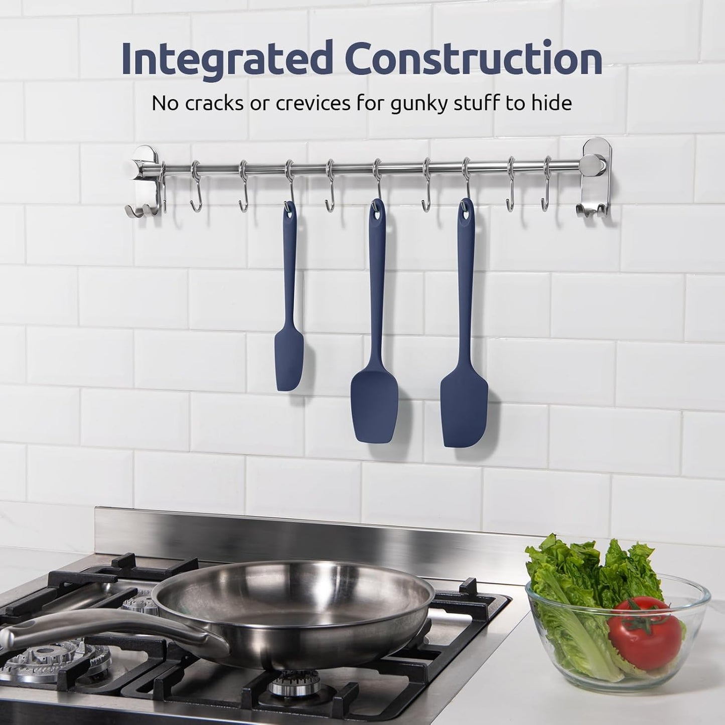 Midnight Blue Kitchen Spatula Set