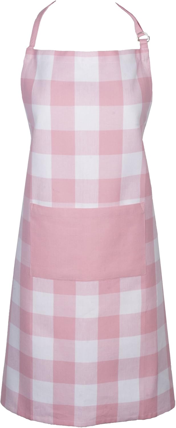 Chic Checkered Kitchen Apron