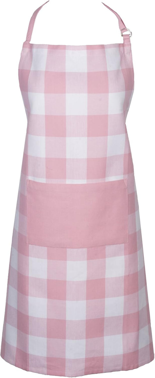 Chic Checkered Kitchen Apron