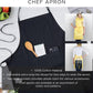Chic Checkered Kitchen Apron
