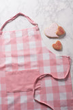 Chic Checkered Kitchen Apron
