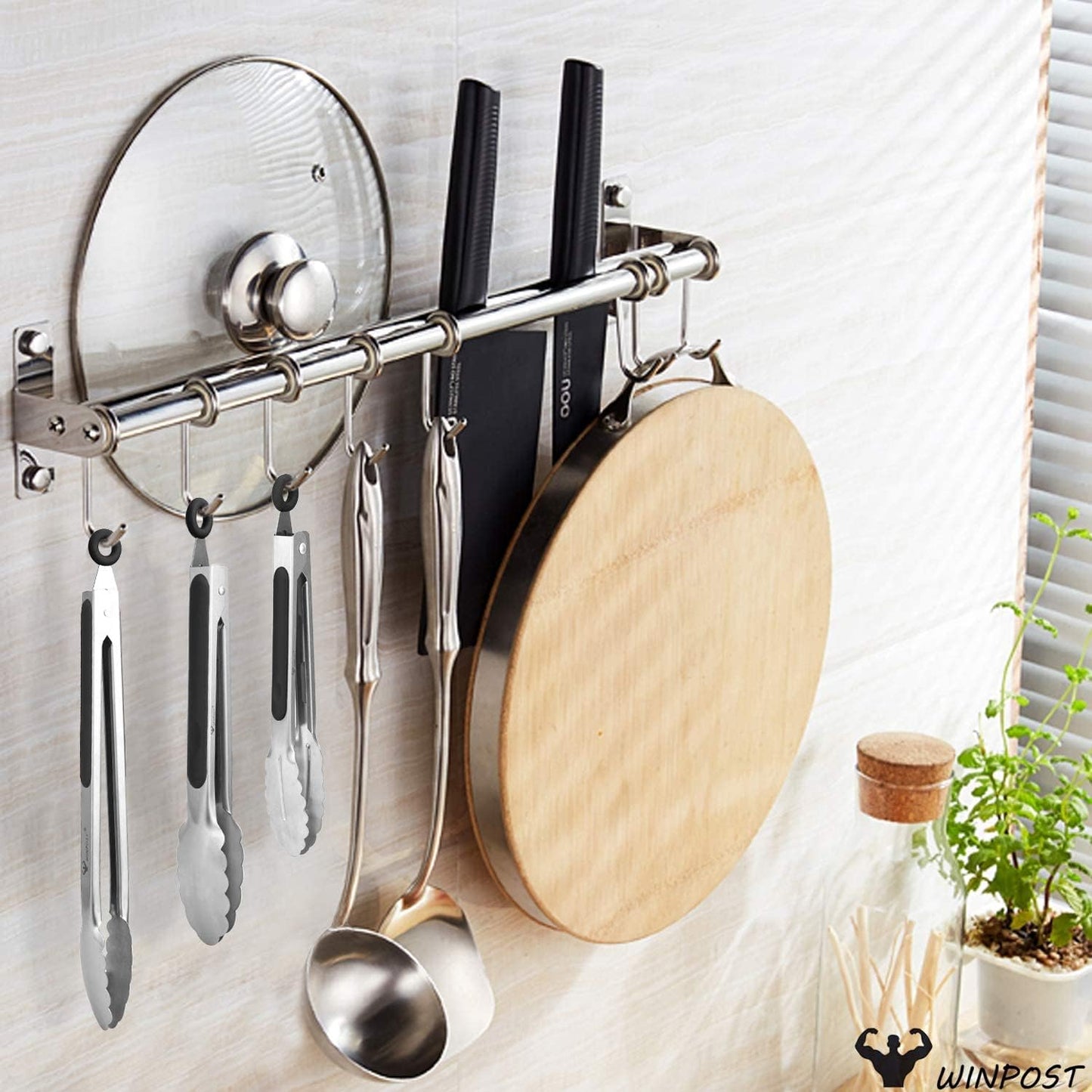 Heat-Safe Kitchen Tongs