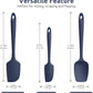 Midnight Blue Kitchen Spatula Set