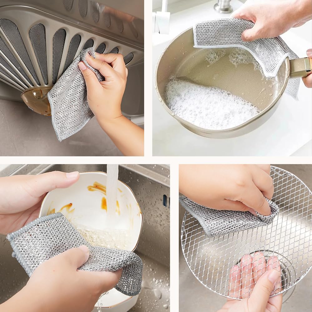 Non-Scratch Metal Kitchen Scrubber